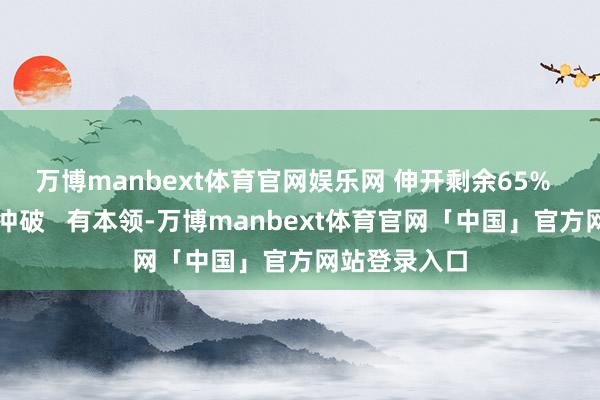 万博manbext体育官网娱乐网 伸开剩余65%  减少矛盾和冲破   有本领-万博manbext体育官网「中国」官方网站登录入口