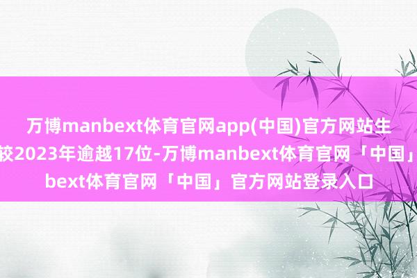 万博manbext体育官网app(中国)官方网站生铁本钱中钢协排行较2023年逾越17位-万博manbext体育官网「中国」官方网站登录入口