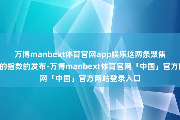 万博manbext体育官网app娱乐　　这两条聚焦“专精特新”的指数的发布-万博manbext体育官网「中国」官方网站登录入口